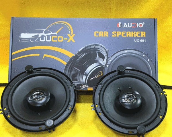 UUCO-X Car Speaker MG-5500 13.5 cm (5.25 inch) 4-Way Coaxial Speakers (Black), Peak Power - 100W, RMS Power - 50W, Max Range - 330Feet (Pack of 2)